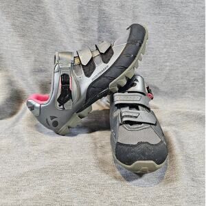Bontrager Evoke DLX Inform Cycling Sneakers Gray Pink Women's Size 9.5 US/ 41EUR